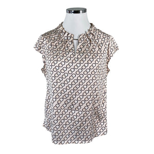 Unisex Comma - Lühikeste käistega pluus, suurus 42 - Heleroosa (1)