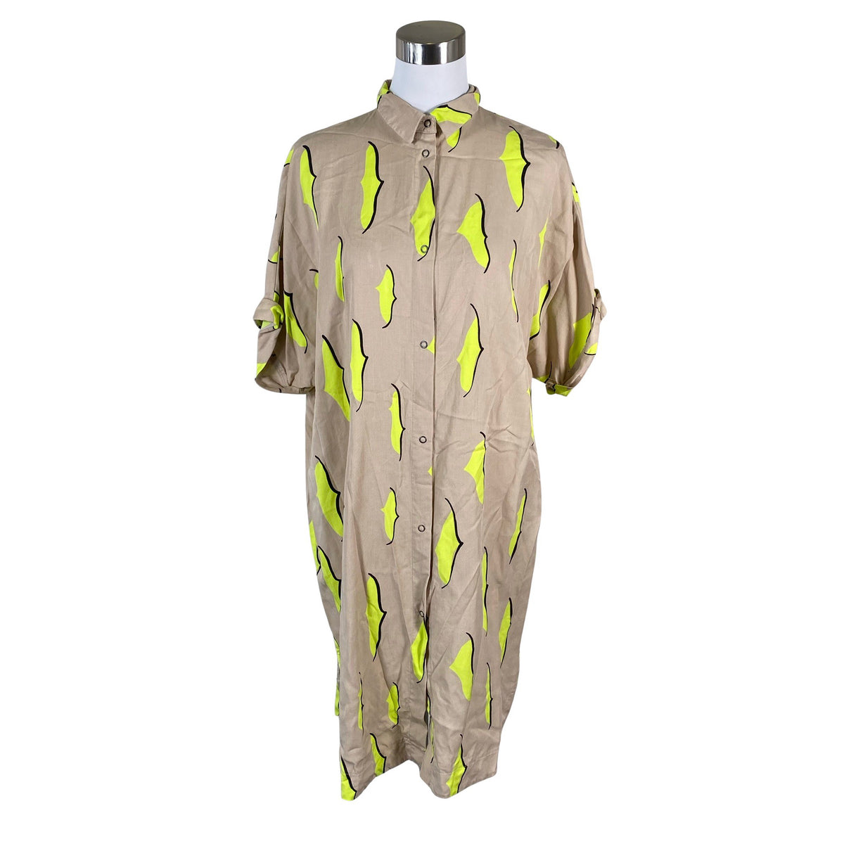 Unisex Papu - Mitteveniv kleit, suurus 38 - Beige (1)