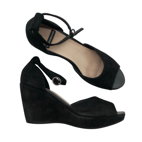 Unisex Vagabond - Kiilkontsaga rihmikud, suurus 39 - Must ()