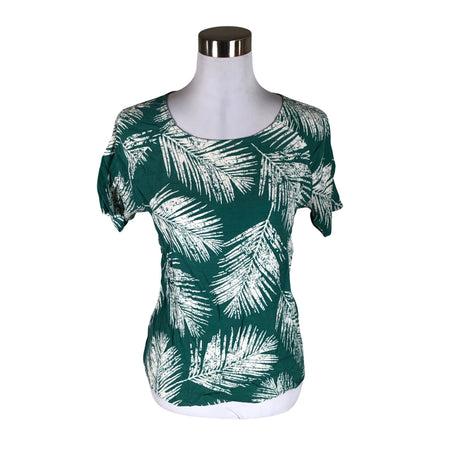 Unisex Soaked - Lühikeste käistega pluus, suurus 36 - Roheline ()