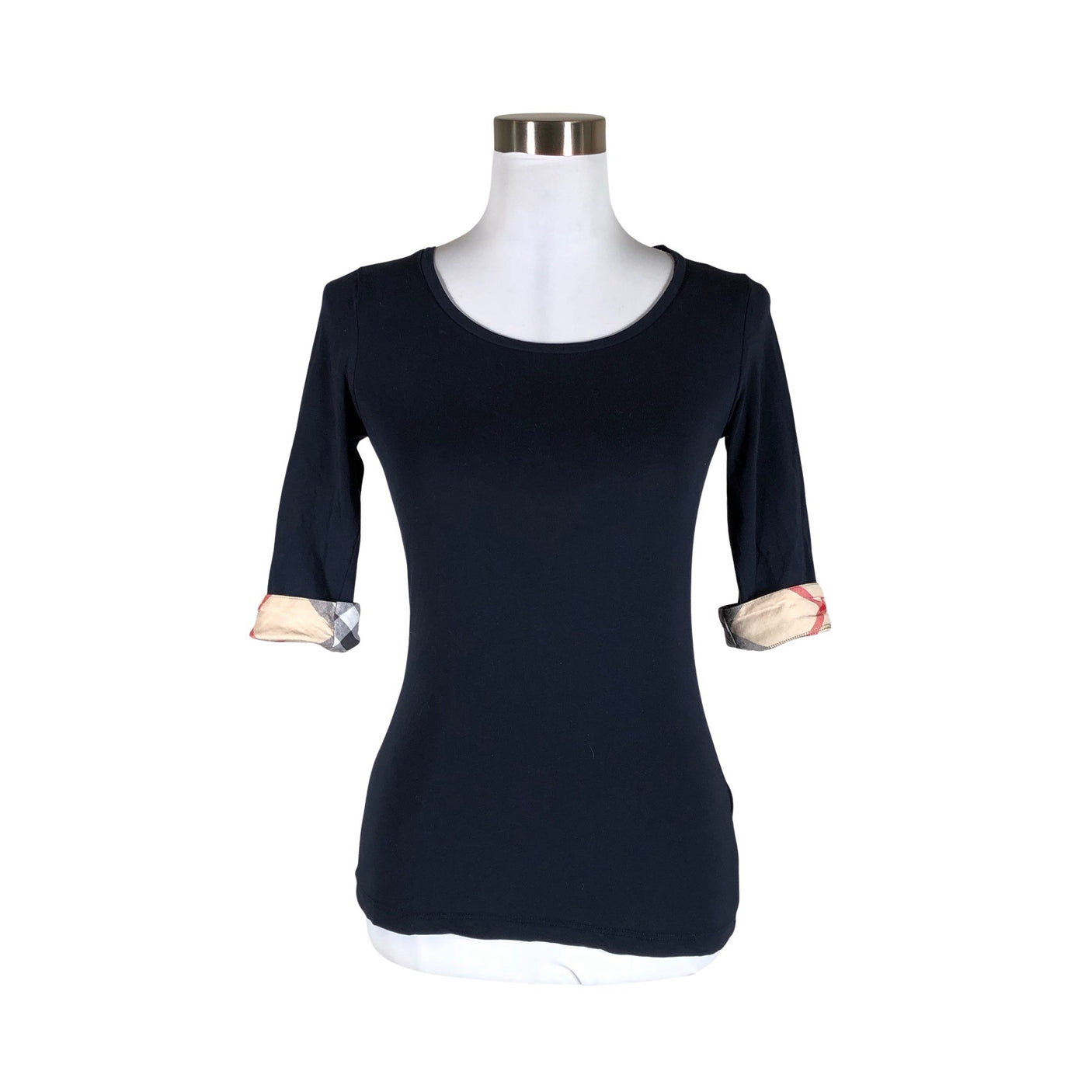 Unisex Burberry Brit - Trikotaažist pluus, suurus 34 - Sinine (1)