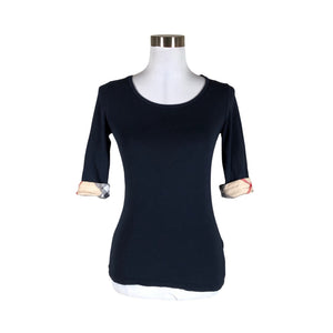 Unisex Burberry Brit - Trikotaažist pluus, suurus 34 - Sinine (1)