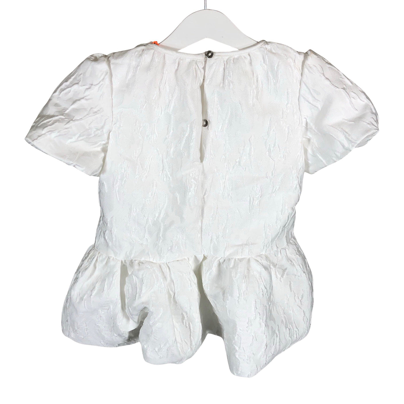 Unisex River Island - Lühikeste käistega pluus, suurus 86 - 92 - Valge (2)