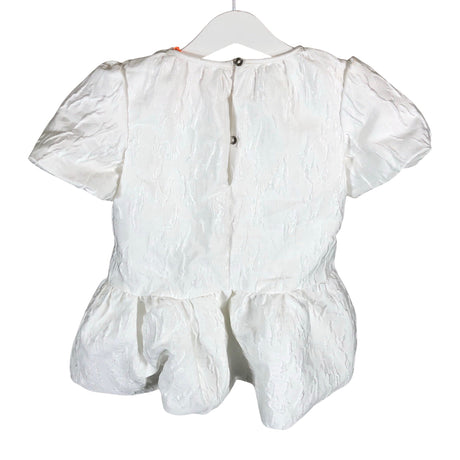 Unisex River Island - Lühikeste käistega pluus, suurus 86 - 92 - Valge (2)