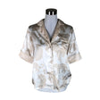 Unisex River Island - Lühikeste käistega pluus, suurus 36 - Beige ()