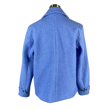 Unisex Kaffe - Villane mantel, suurus 38 - Helesinine (2)