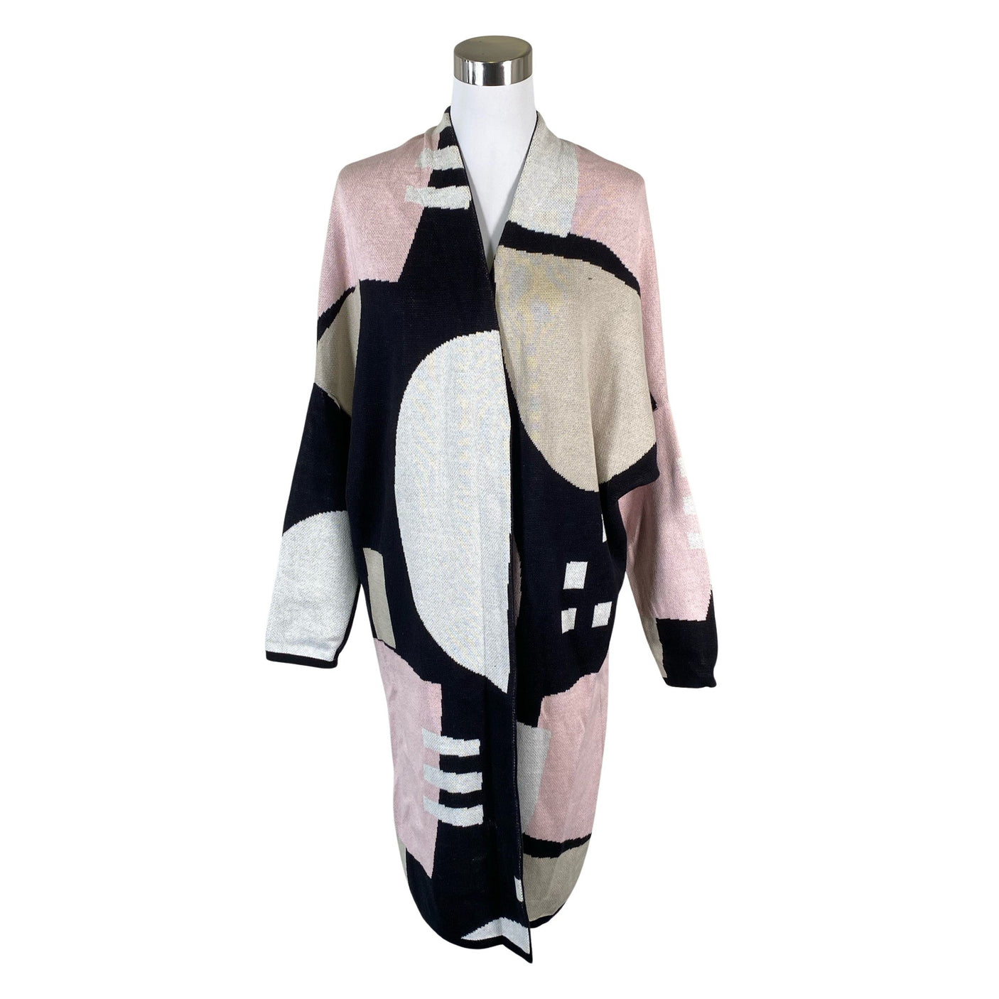 Unisex Papu - Kardigan, suurus 40 - Heleroosa (1)