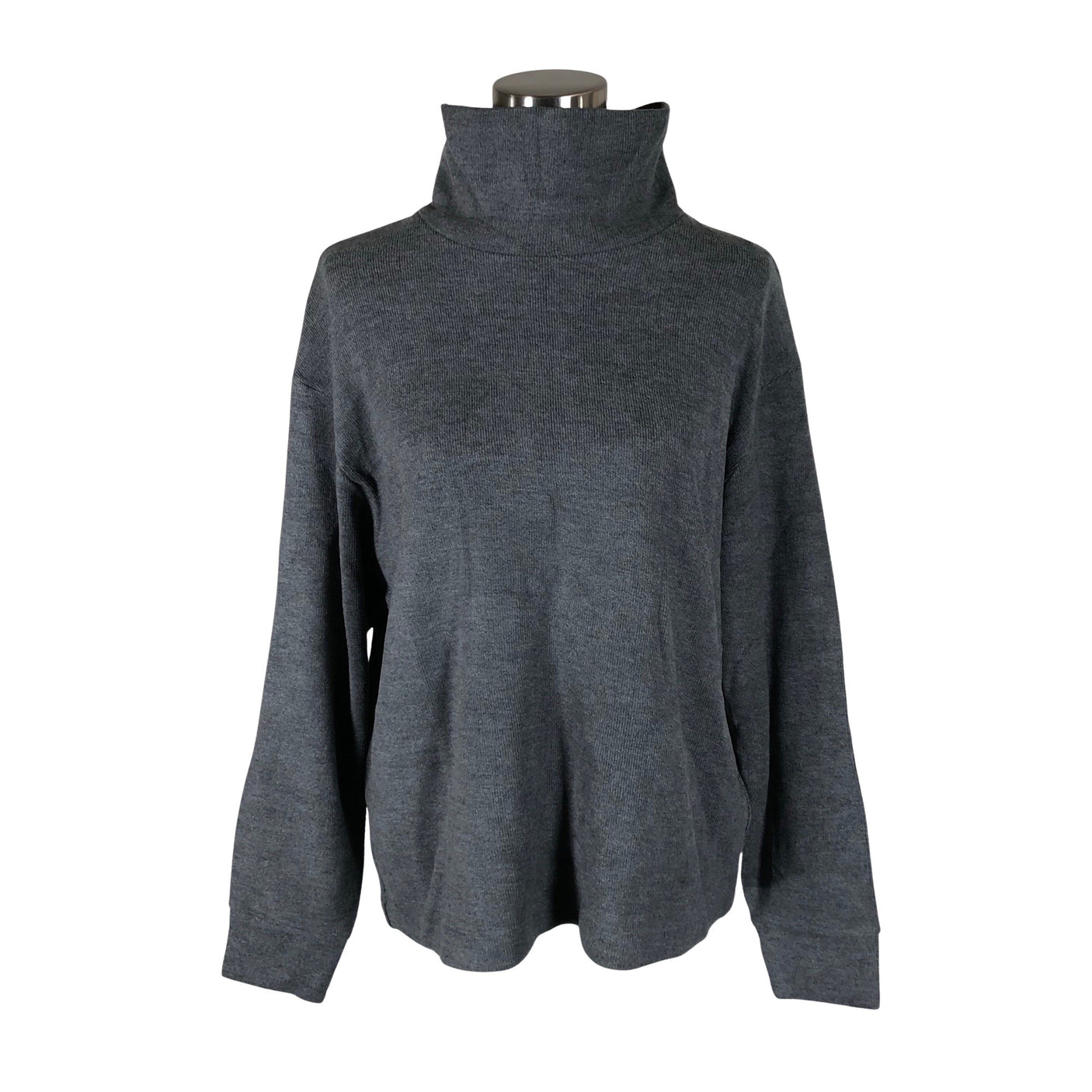 Unisex Uniqlo - Dressikangast pluus, suurus 38 - Hall (1)