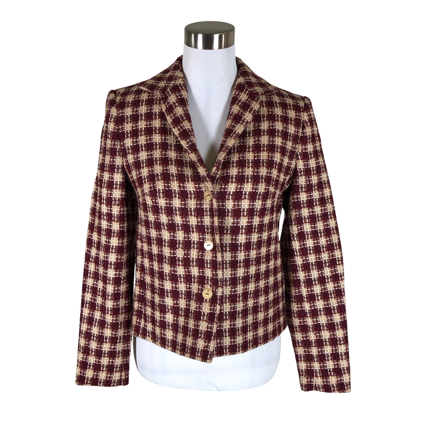 Unisex Gerry Weber - Jakk, suurus 34 - Veinipunane (1)
