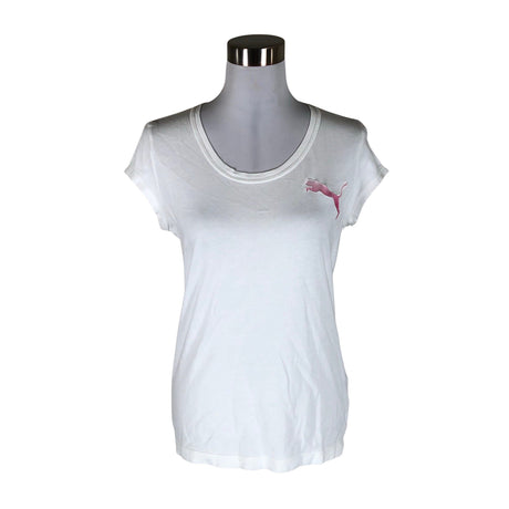 Unisex Puma - T-särk, suurus 40 - Valge ()