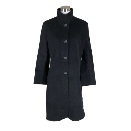 Unisex Cinzia Rocca - Villane mantel, suurus 38 - Must (2)