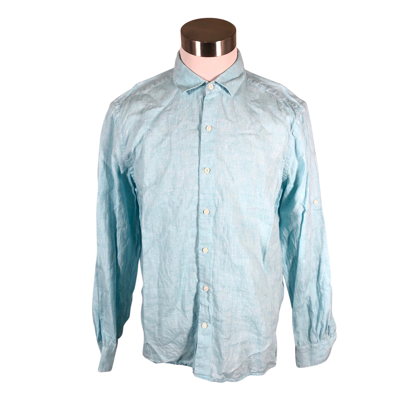 Unisex Saks Fifth Avenue - Triiksärk, suurus L - Türkiis (1)