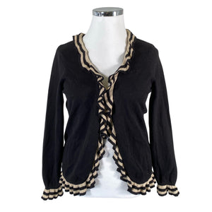 Unisex BHs - Kootud boolero, suurus 44 - Must (1)