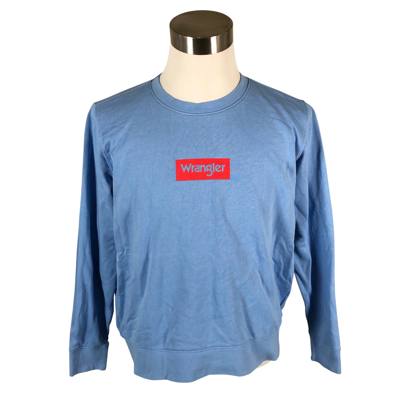 Unisex Wrangler - Dressikangast pluus, suurus L - Helesinine (1)