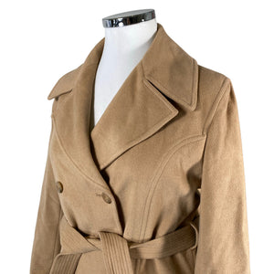 Unisex Etcetera - Villane mantel, suurus 42 - Pruun (2)