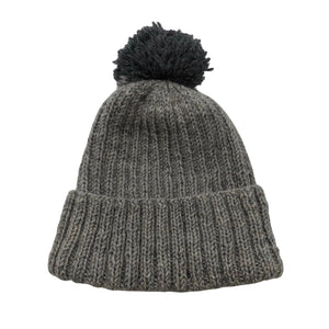 Unisex Handmade - Talvemüts, suurus 52 - 54 cm - Hall (1)