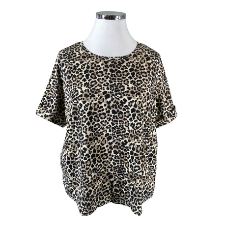 Unisex Zizzi - T-särk, suurus 42 - Beige ()