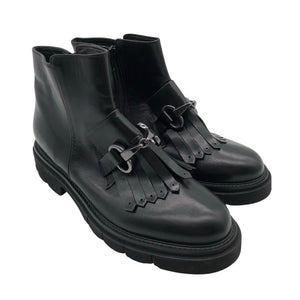 Unisex Luca Grossi - Poolsaapad, suurus 41 - Must (3)