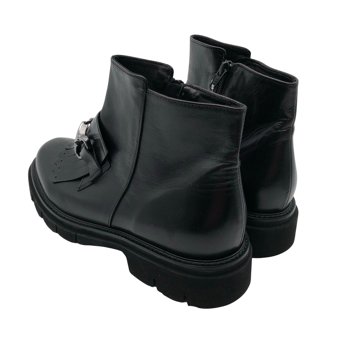 Unisex Luca Grossi - Poolsaapad, suurus 41 - Must (2)