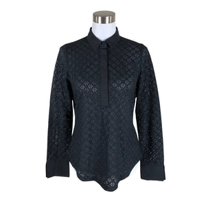Unisex NOSH - Trikotaažist pluus, suurus 36 - Must (1)