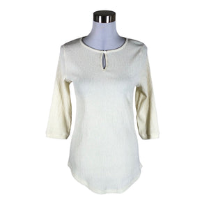Unisex NOSH - Trikotaažist tuunika, suurus 36 - Beige (1)