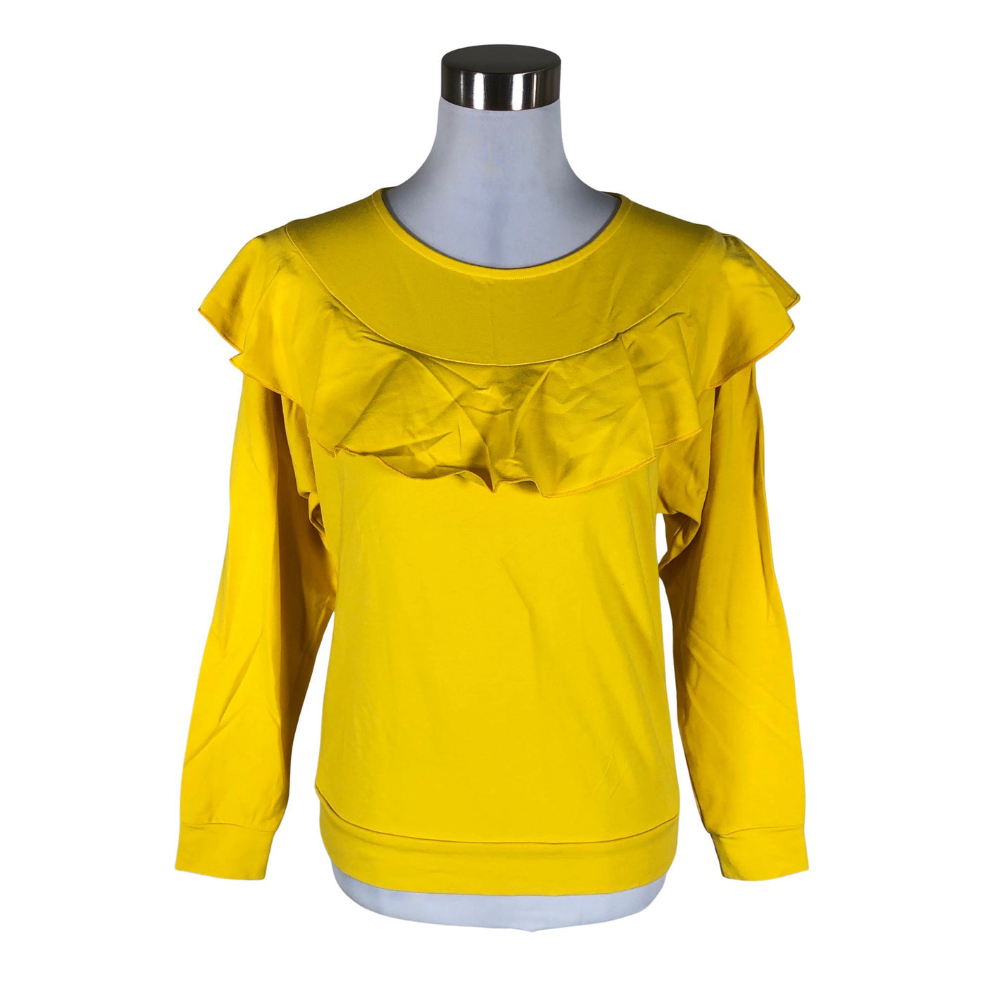 Unisex NOSH - Trikotaažist pluus, suurus 36 - Kollane (1)