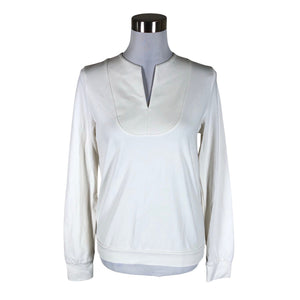Unisex NOSH - Trikotaažist pluus, suurus 36 - Valge (1)