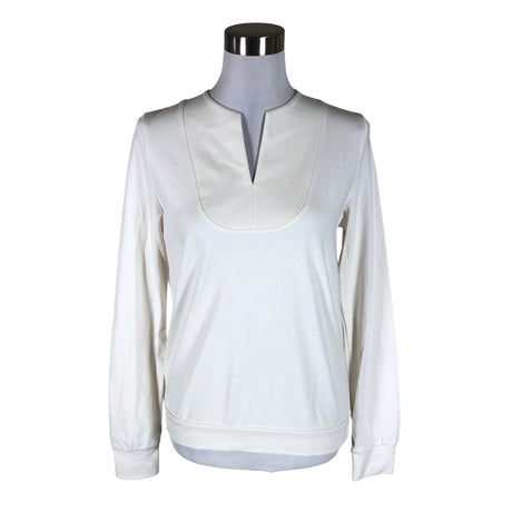 Unisex NOSH - Trikotaažist pluus, suurus 36 - Valge ()