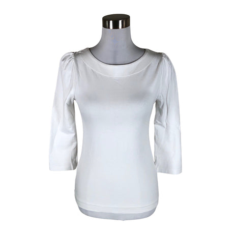 Unisex NOSH - Trikotaažist pluus, suurus 34 - Valge ()