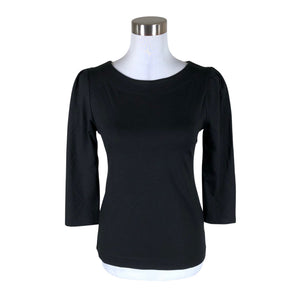 Unisex NOSH - Trikotaažist pluus, suurus 36 - Must (1)