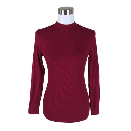 Unisex NOSH - Trikotaažist pluus, suurus 36 - Veinipunane ()