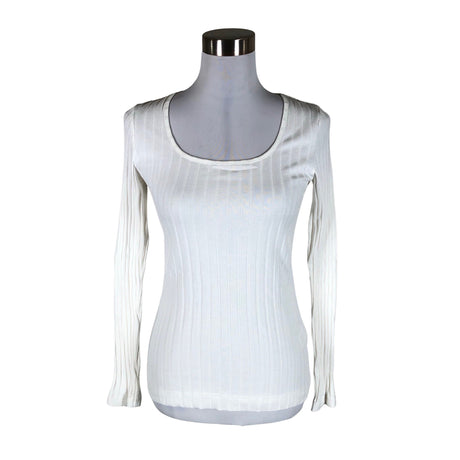 Unisex NOSH - Trikotaažist pluus, suurus 34 - Valge ()