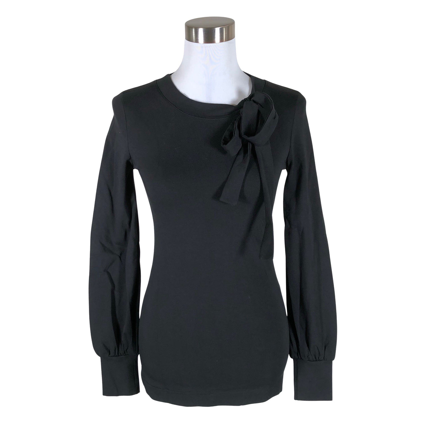 Unisex NOSH - Trikotaažist pluus, suurus 34 - Must (1)