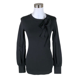 Unisex NOSH - Trikotaažist pluus, suurus 34 - Must (1)