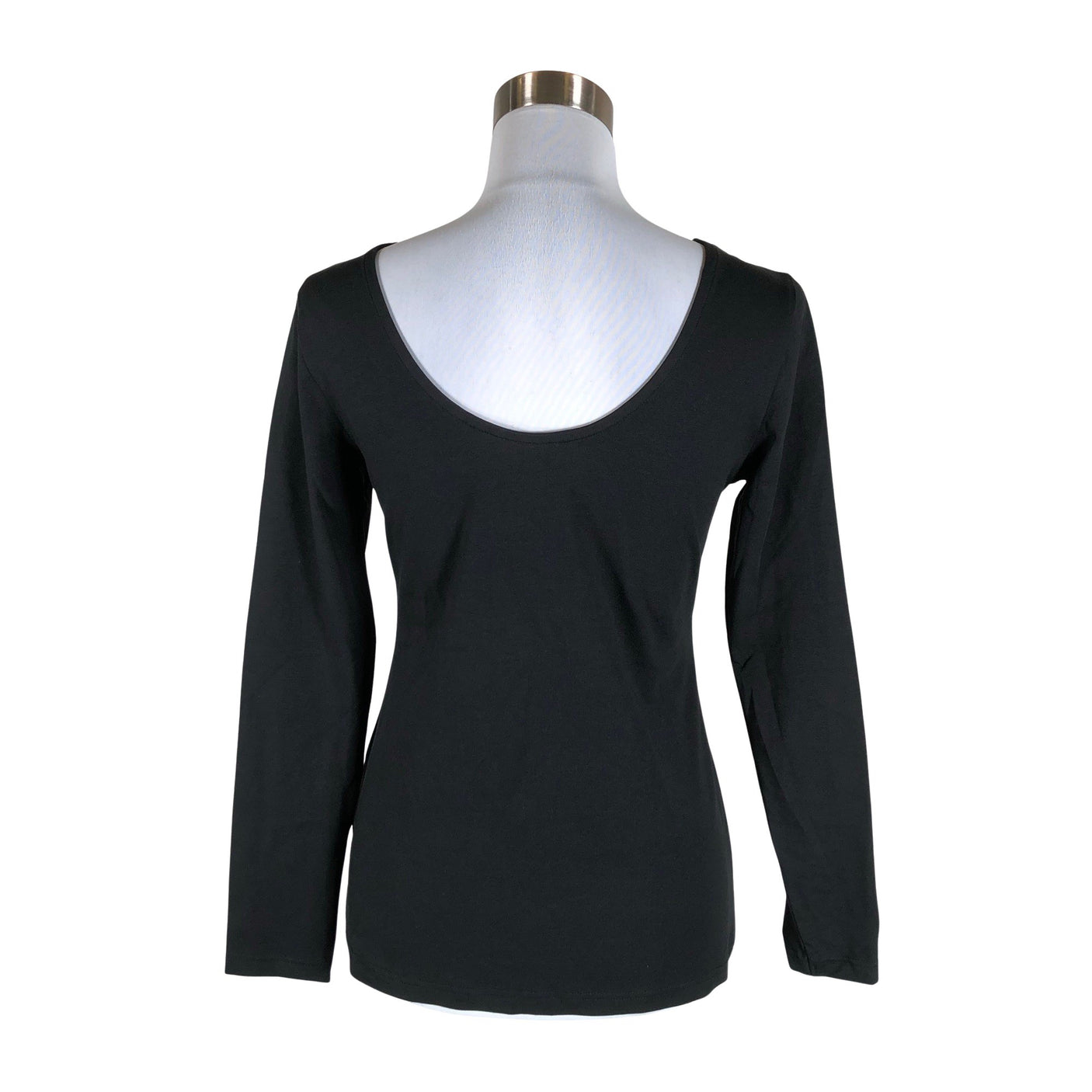 Unisex NOSH - Trikotaažist pluus, suurus 36 - Must (2)