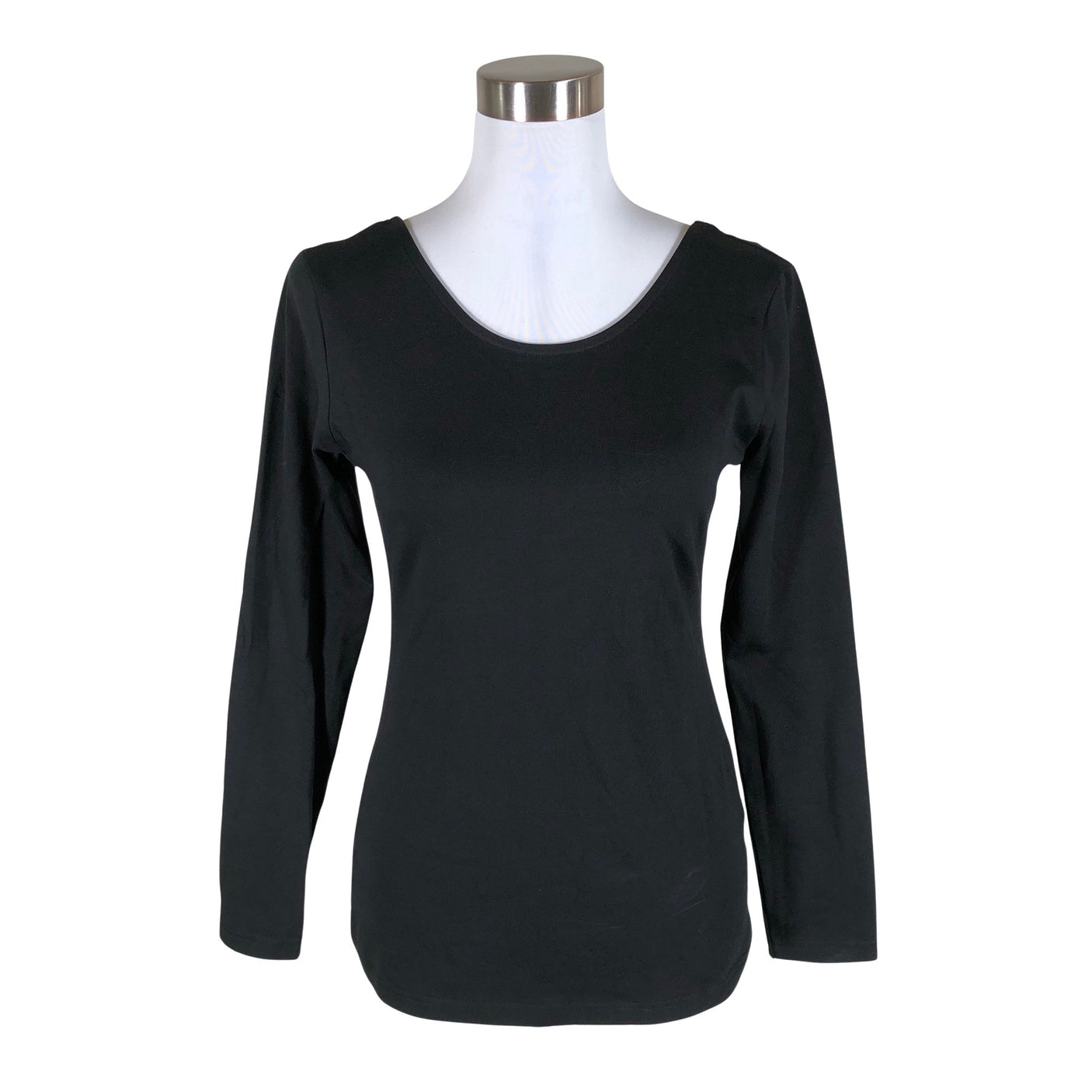 Unisex NOSH - Trikotaažist pluus, suurus 36 - Must (1)