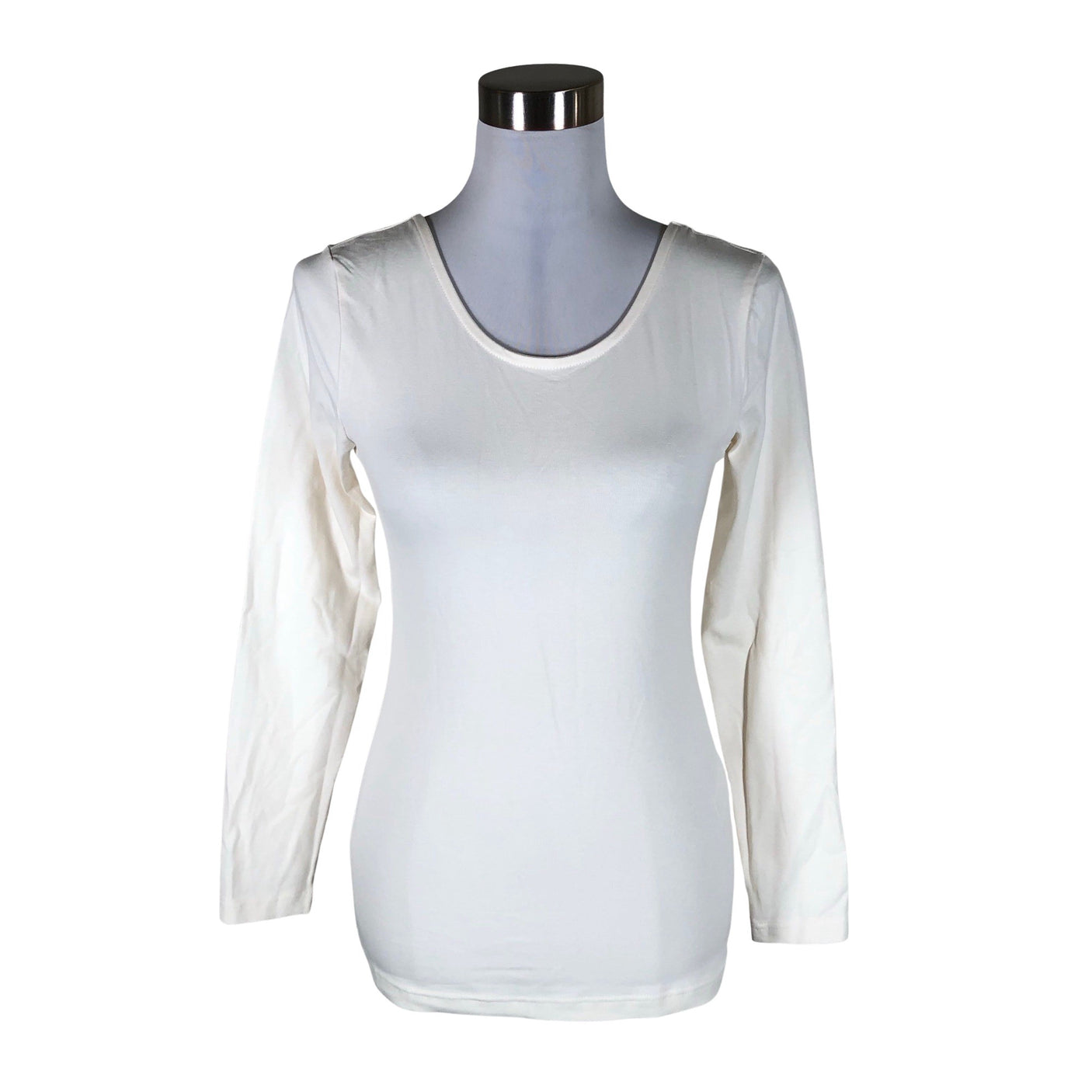 Unisex NOSH - Trikotaažist pluus, suurus 34 - Looduslik valge (1)