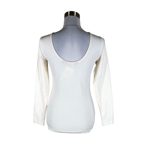 Unisex NOSH - Trikotaažist pluus, suurus 34 - Looduslik valge (2)