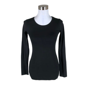 Unisex NOSH - Trikotaažist pluus, suurus 34 - Must (1)