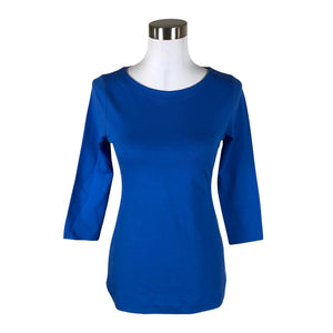Unisex NOSH - Trikotaažist pluus, suurus 36 - Sinine (1)