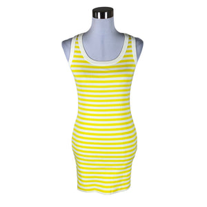 Unisex NOSH - Trikotaažist tuunika, suurus 36 - Kollane (1)