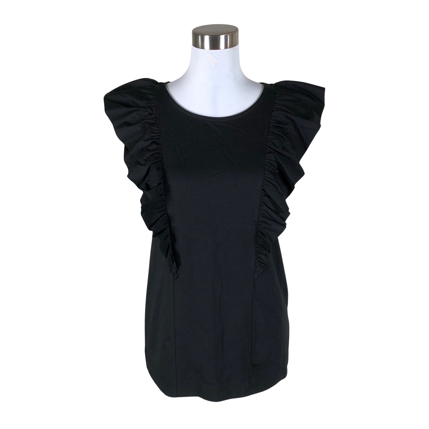 Unisex NOSH - Trikotaažist topp, suurus 40 - Must (1)