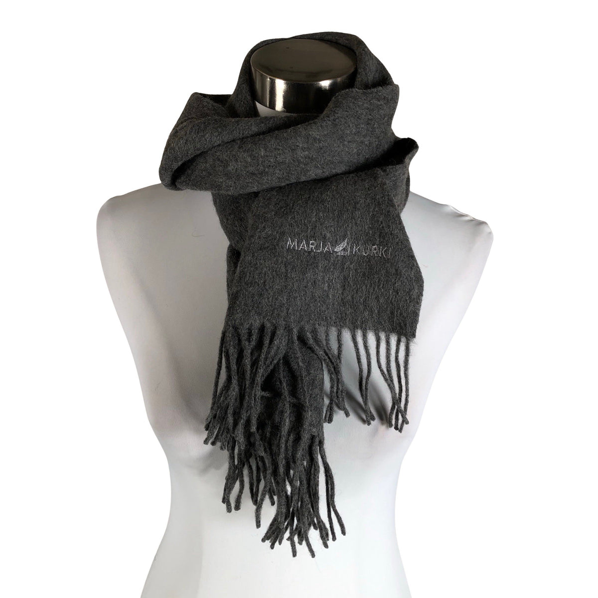 Unisex Marja Kurki - Õhuke sall, suurus Maxi - Hall (1)