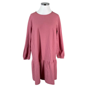 Unisex NOSH - Trikotaažist kleit, suurus 42 - Heleroosa (1)