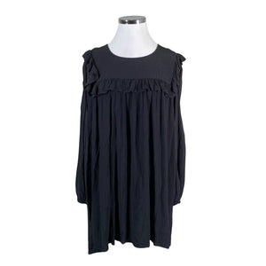 Unisex Zizzi - Õhuke kleit, suurus 46 - Must (1)