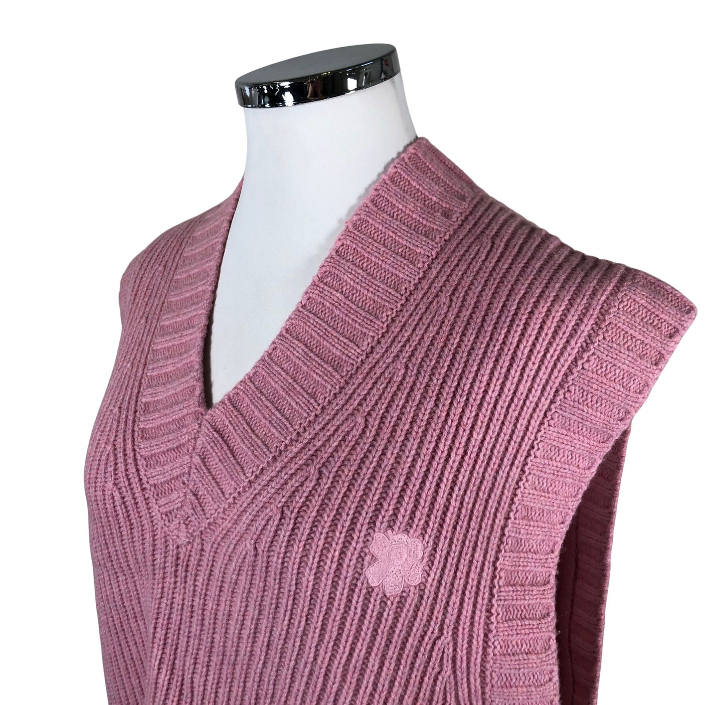 Unisex Marimekko - Kootud vest, suurus 44 - Heleroosa (3)