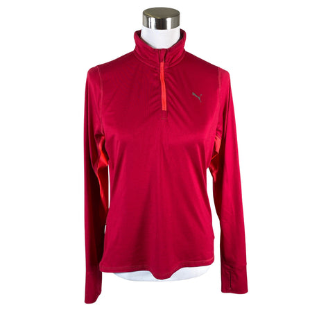 Unisex Puma - Spordisärk, pikad käised, suurus 38 - Veinipunane ()