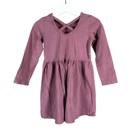 Unisex Kaiko - Trikotaažist kleit, suurus 98 - 104 - Heleroosa (2)