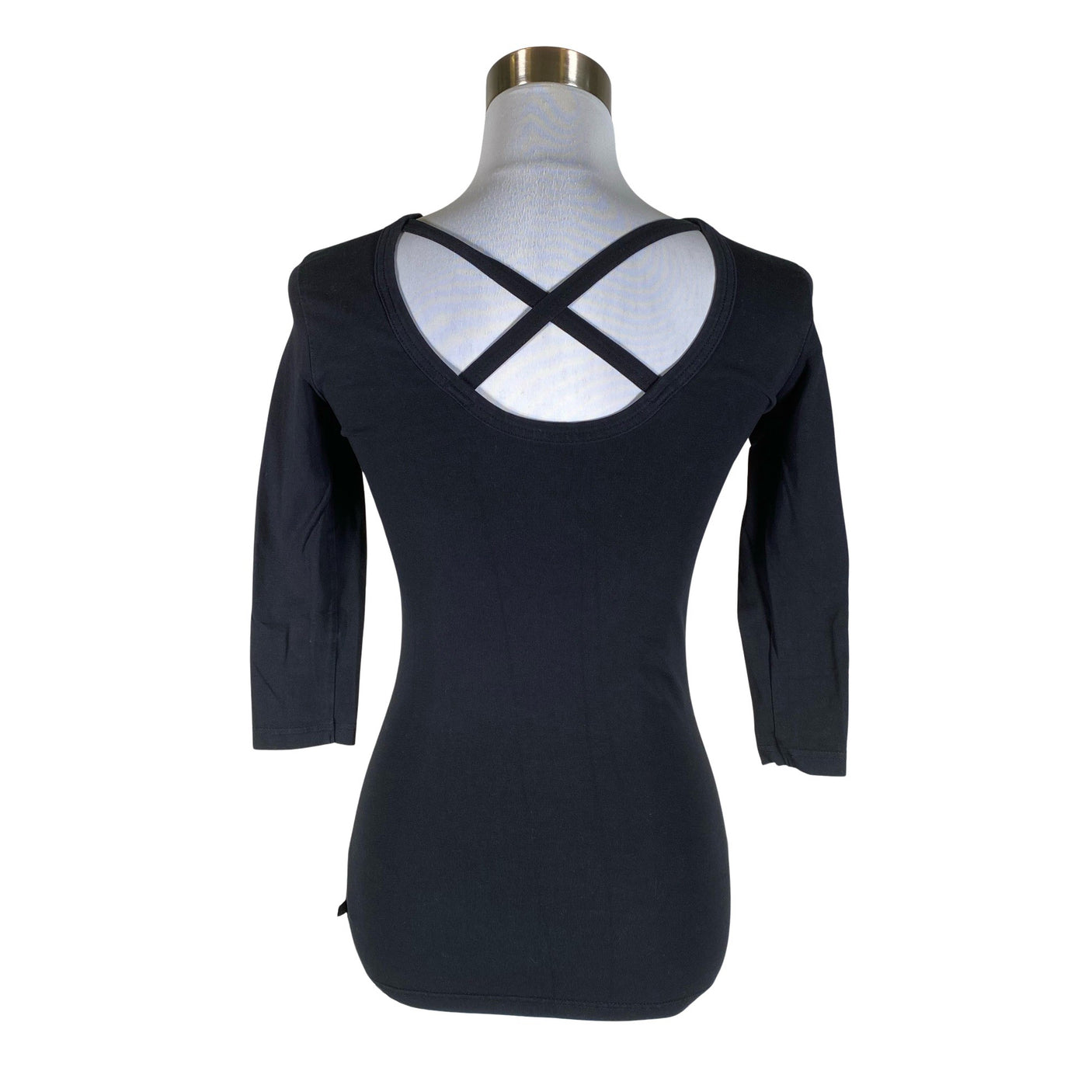 Unisex Kaiko - Trikotaažist pluus, suurus 34 - Must (2)