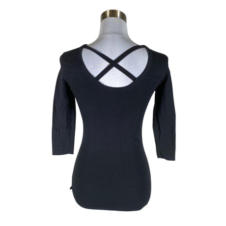 Unisex Kaiko - Trikotaažist pluus, suurus 34 - Must (2)